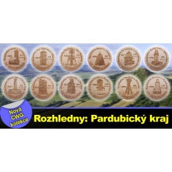 Pardubický kraj - Sada Rozhledny